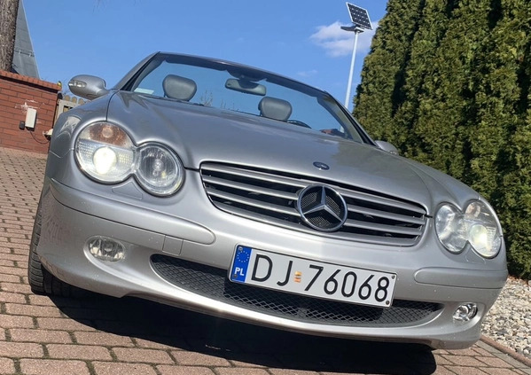 Mercedes-Benz SL cena 64000 przebieg: 128900, rok produkcji 2003 z Góra małe 154